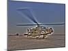 Seven Exposure HDR Image of an AH-64D Apache Helicopter-Stocktrek Images-Mounted Photographic Print