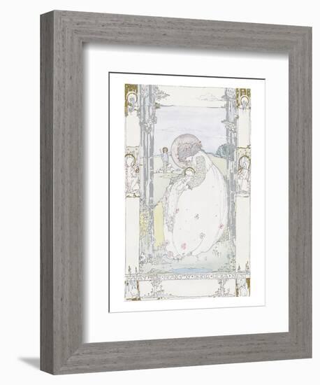 Seven Happy Days-Jessie M^ King-Framed Art Print