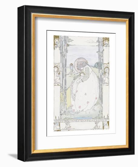 Seven Happy Days-Jessie M^ King-Framed Art Print