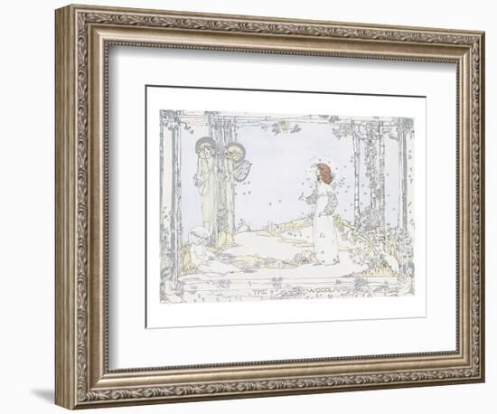 Seven Happy Days-Jessie M^ King-Framed Art Print