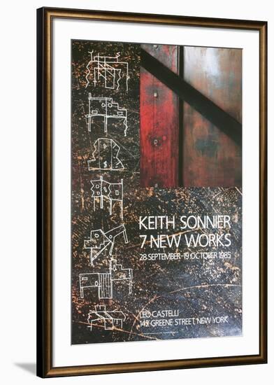 Seven Inner works at Leo Castelli, 1985-Keith Sonnier-Framed Collectable Print