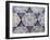 Seven Iznik Blue and White Hexagonal Pottery Tiles, circa 1540-null-Framed Giclee Print