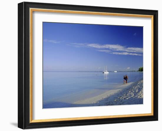 Seven Mile Beach, Grand Cayman, Cayman Islands, Caribbean, West Indies-Ruth Tomlinson-Framed Photographic Print