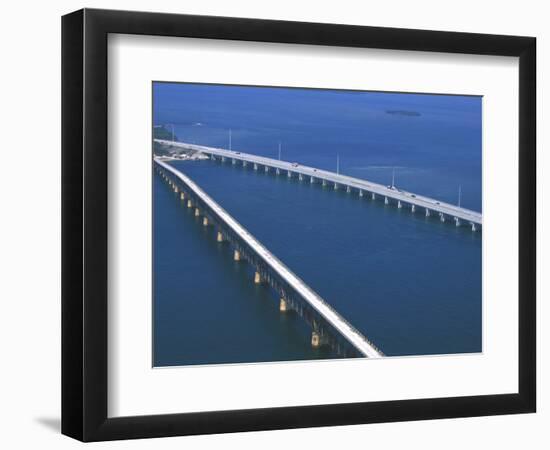 Seven Mile Bridge, Florida Keys, Florida, USA-Rob Tilley-Framed Photographic Print