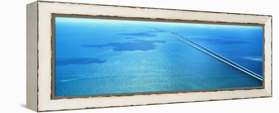 Seven Miles Bridge Florida Keys Fl USA-null-Framed Stretched Canvas