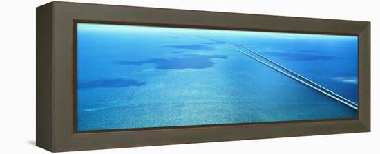 Seven Miles Bridge Florida Keys Fl USA-null-Framed Stretched Canvas