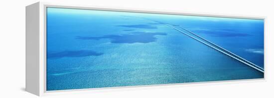 Seven Miles Bridge Florida Keys Fl USA-null-Framed Stretched Canvas