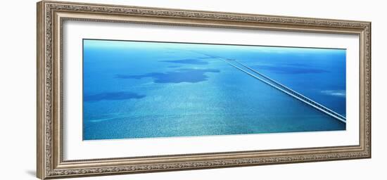 Seven Miles Bridge Florida Keys Fl USA-null-Framed Photographic Print