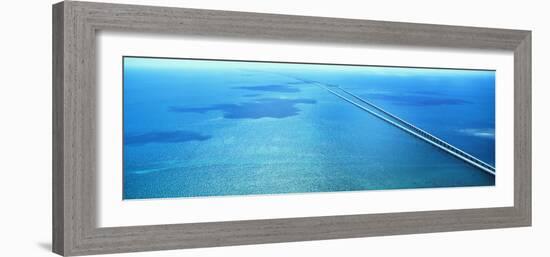 Seven Miles Bridge Florida Keys Fl USA-null-Framed Photographic Print