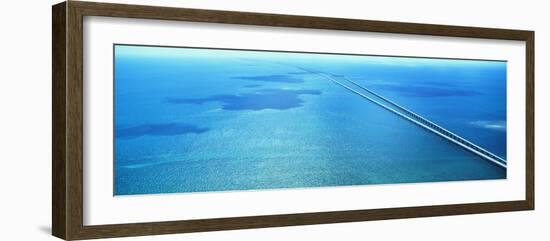 Seven Miles Bridge Florida Keys Fl USA-null-Framed Photographic Print