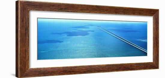 Seven Miles Bridge Florida Keys Fl USA-null-Framed Photographic Print