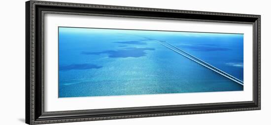 Seven Miles Bridge Florida Keys Fl USA-null-Framed Photographic Print