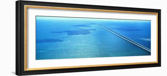 Seven Miles Bridge Florida Keys Fl USA-null-Framed Photographic Print