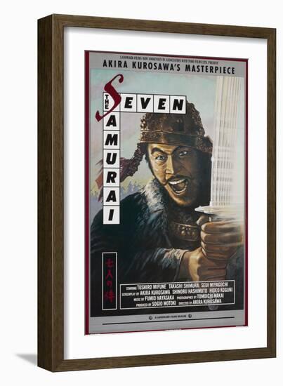 Seven Samurai, 1954-null-Framed Premium Giclee Print