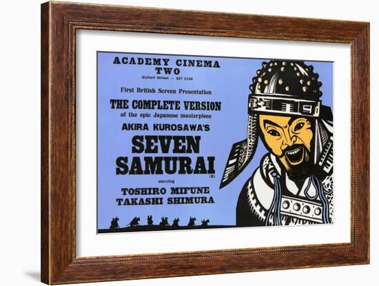 Seven Samurai, 1954-null-Framed Premium Giclee Print