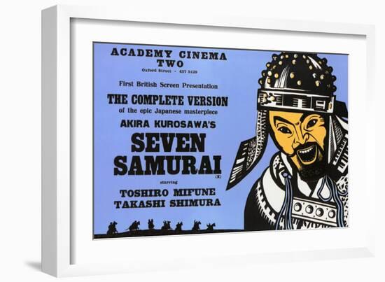 Seven Samurai, 1954-null-Framed Art Print