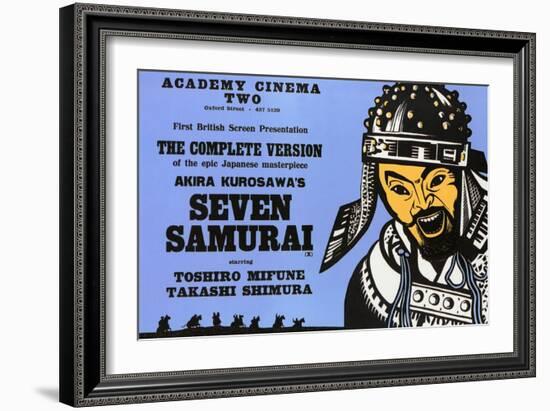 Seven Samurai, 1954-null-Framed Art Print