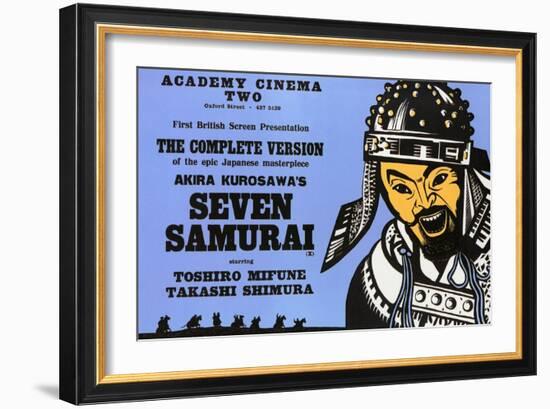 Seven Samurai, 1954-null-Framed Art Print