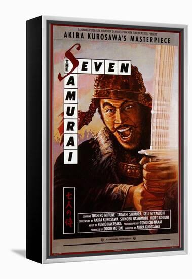 Seven Samurai, 1954-null-Framed Stretched Canvas