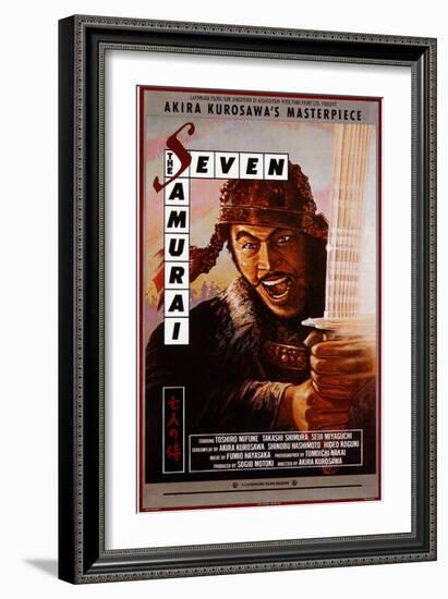 Seven Samurai, 1954-null-Framed Premium Giclee Print