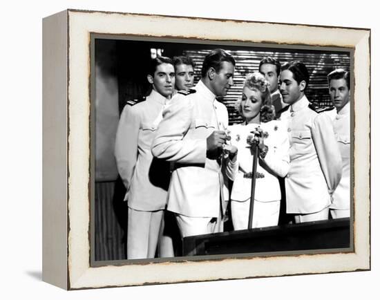 Seven Sinners, Marlene Dietrich, John Wayne, 1940-null-Framed Stretched Canvas