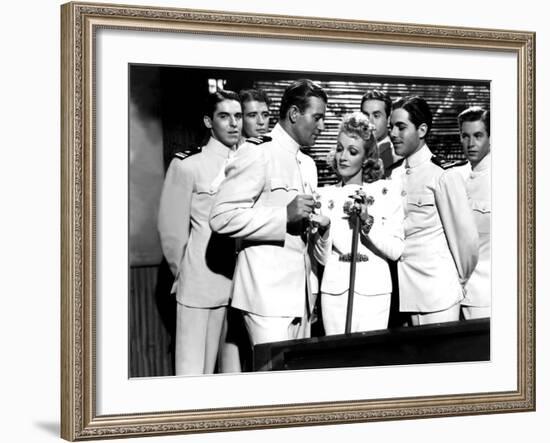 Seven Sinners, Marlene Dietrich, John Wayne, 1940-null-Framed Photo