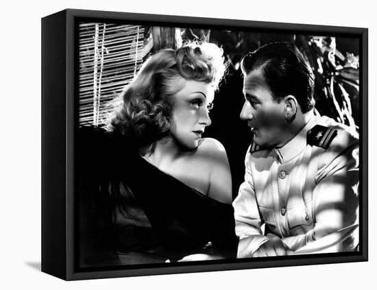 Seven Sinners, Marlene Dietrich, John Wayne, 1940-null-Framed Stretched Canvas