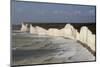 Seven Sisters from Birling Gap, South Downs National Park, East Sussex, England, United Kingdom-Rolf Richardson-Mounted Photographic Print