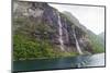 Seven Sisters Waterfall, Geirangerfjord, Norway-Amanda Hall-Mounted Photographic Print