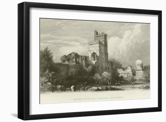 Seven-Storied Palace in Bejapore-Samuel Prout-Framed Giclee Print