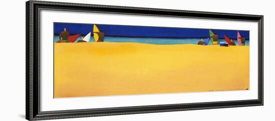 Seven Surfriders-Ian Tremewen-Framed Giclee Print