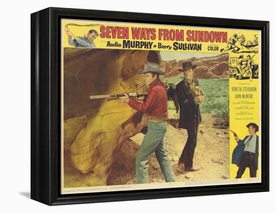 Seven Ways From Sundown, 1960-null-Framed Stretched Canvas