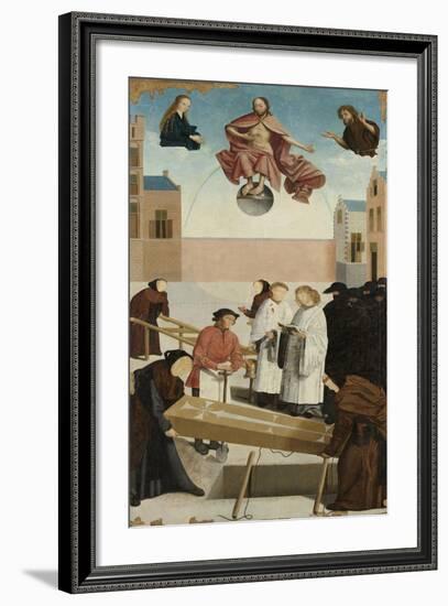 Seven Works of Mercy, Master of Alkmaar-Master of Alkmaar-Framed Premium Giclee Print