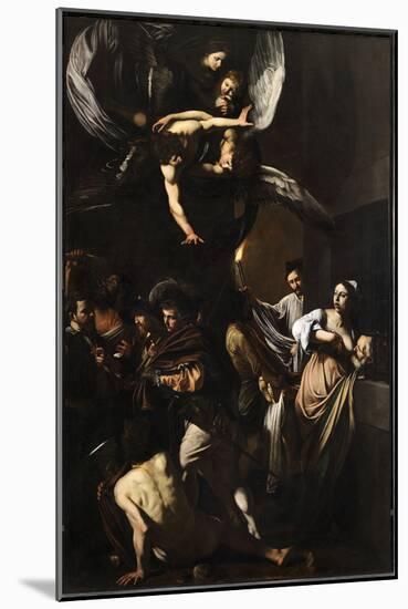 Seven Works of Mercy-Caravaggio-Mounted Giclee Print