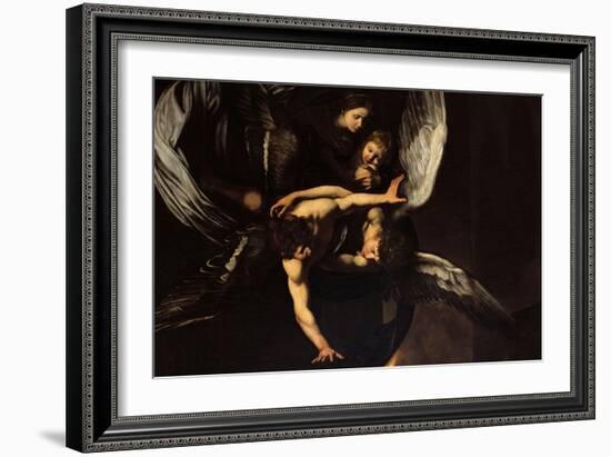 Seven Works of Mercy--Framed Giclee Print