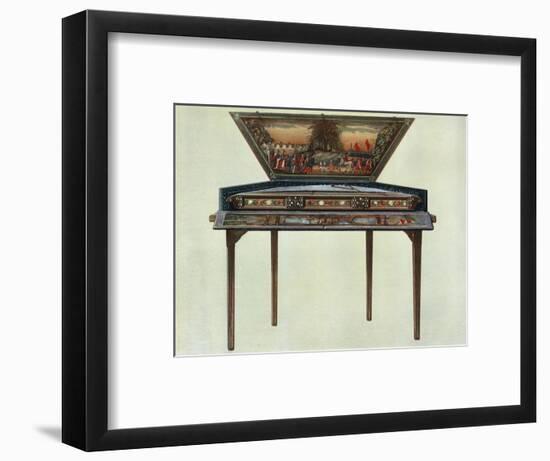 'Seventeenth century dulcimer from H. Boddington's collection', 1948-Unknown-Framed Giclee Print