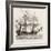 Seventeenth Century French Warship-Morel-fatio-Framed Art Print