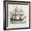 Seventeenth Century French Warship-Morel-fatio-Framed Art Print