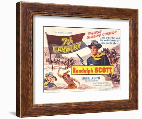 Seventh Cavalry, 1956-null-Framed Art Print