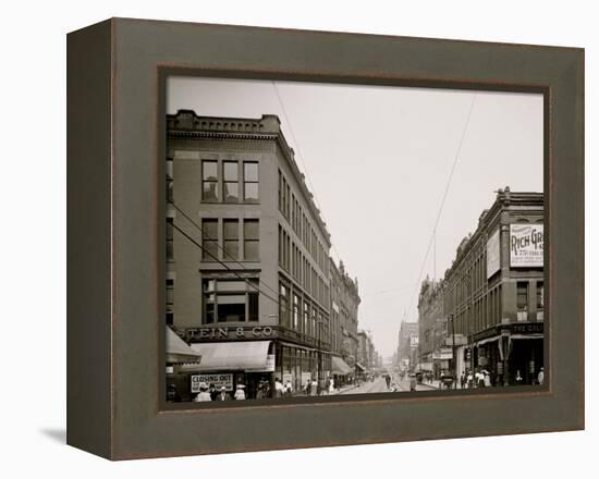 Seventh Street, St. Paul, Minn.-null-Framed Stretched Canvas