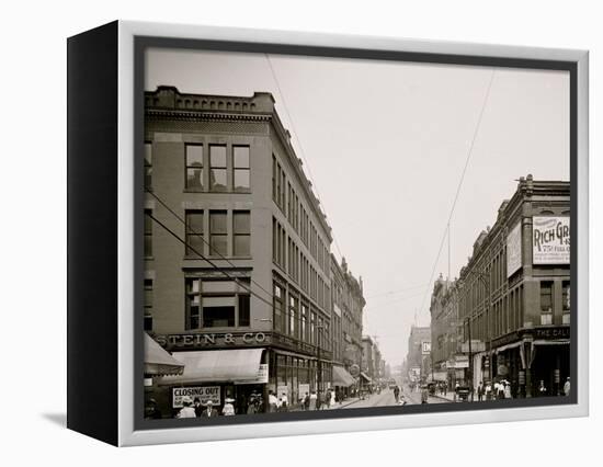 Seventh Street, St. Paul, Minn.-null-Framed Stretched Canvas