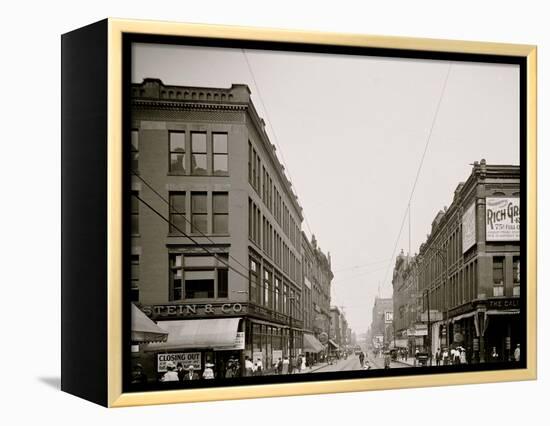 Seventh Street, St. Paul, Minn.-null-Framed Stretched Canvas