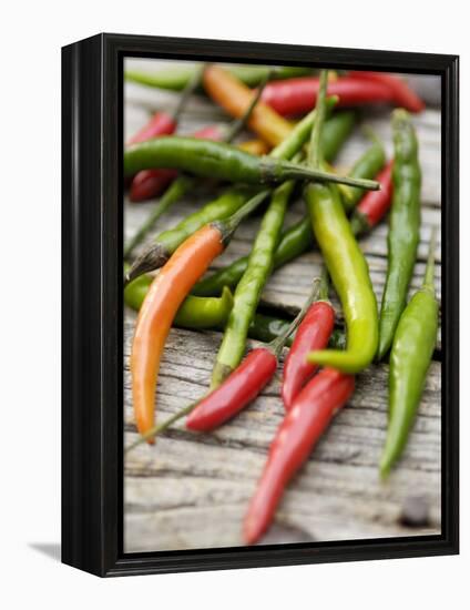 Several Chili Peppers-Winfried Heinze-Framed Premier Image Canvas