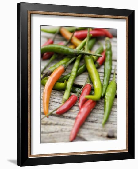 Several Chili Peppers-Winfried Heinze-Framed Photographic Print