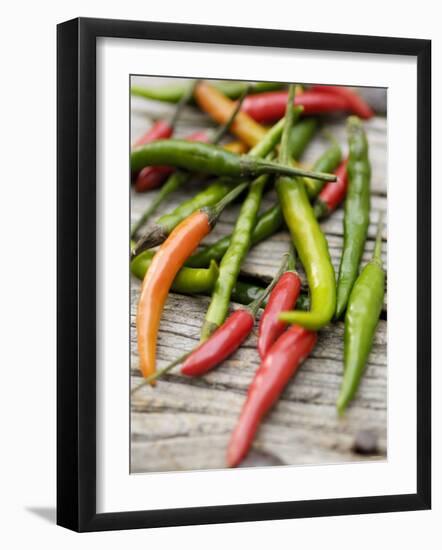 Several Chili Peppers-Winfried Heinze-Framed Photographic Print
