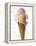 Several Scoops of Different Ice Cream in One Cone-Stefan Oberschelp-Framed Premier Image Canvas
