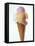 Several Scoops of Different Ice Cream in One Cone-Stefan Oberschelp-Framed Premier Image Canvas