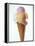 Several Scoops of Different Ice Cream in One Cone-Stefan Oberschelp-Framed Premier Image Canvas