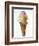 Several Scoops of Different Ice Cream in One Cone-Stefan Oberschelp-Framed Photographic Print