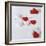 Several White and Red Grape Sugar Hearts-Anita Brantley-Framed Photographic Print